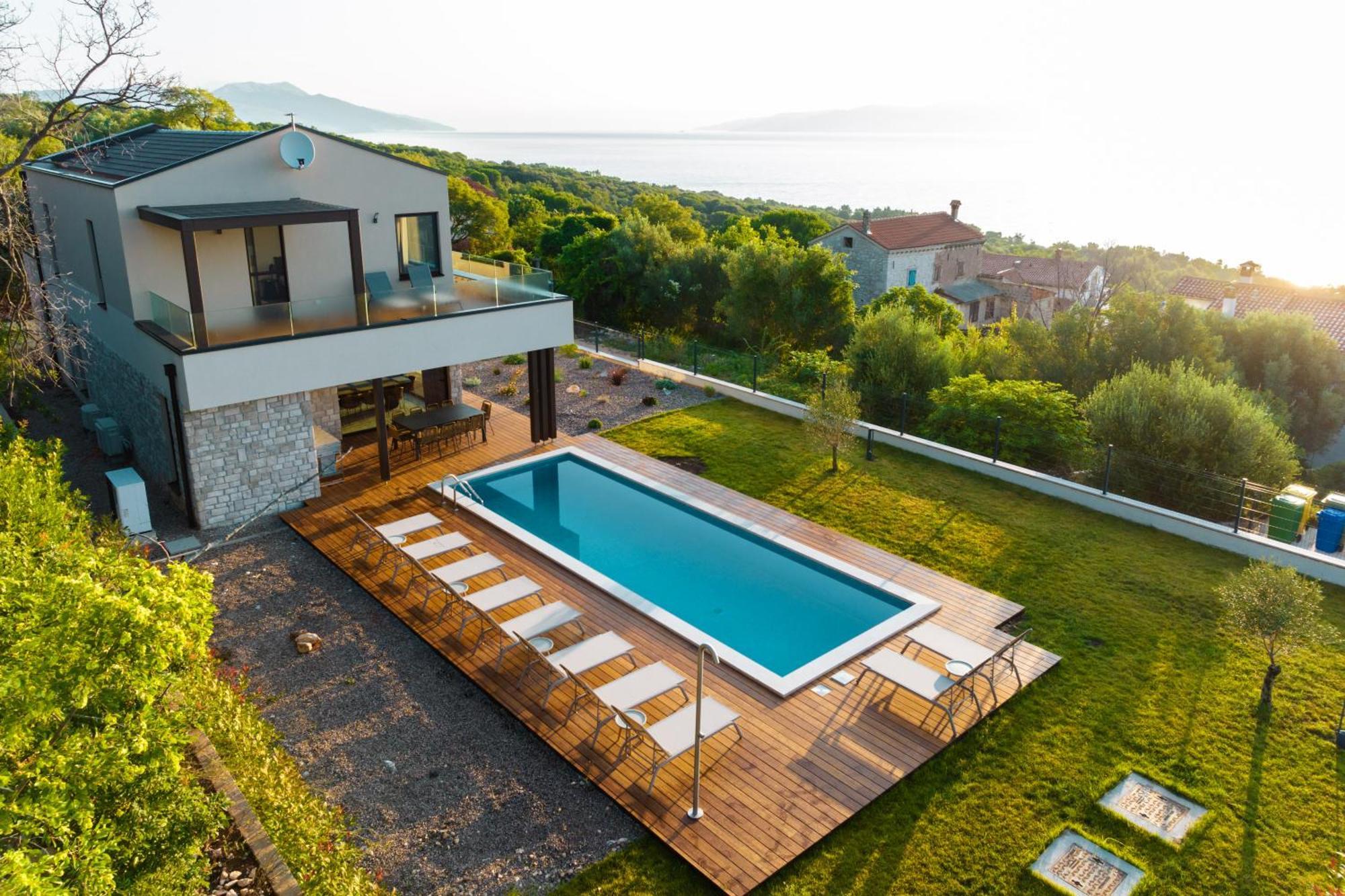 Wild Adriatic Way Villa Labin  Exterior foto